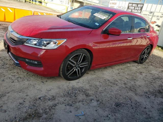 Image 1 of 2016 HONDA ACCORD SPORT 2016 with VIN 1HGCR2F51GA148441