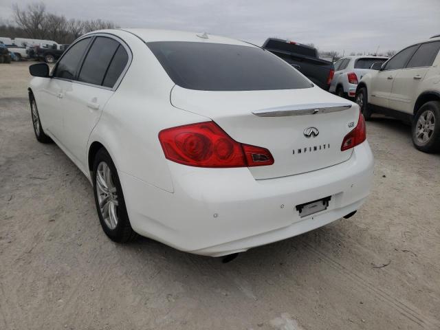 Image 3 of 2013 INFINITI G37 BASE 2013 with VIN JN1CV6APXDM305469