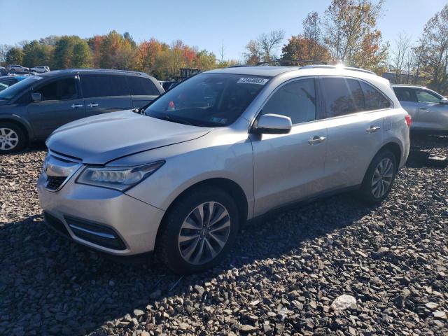 Image 1 of 2014 ACURA MDX TECHNOLOGY 2014 with VIN 5FRYD4H4XEB016543