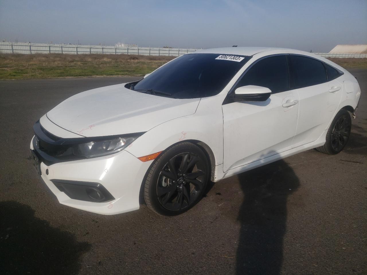 Obraz 1 z 2019 HONDA CIVIC SPORT 2019 z VIN 19XFC2F83KE201489