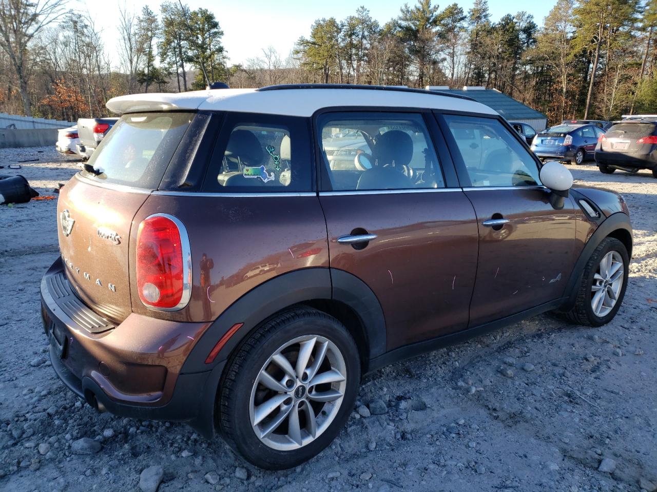 Image 3 of 2014 MINI COOPER S COUNTRYMAN 2014 with VIN WMWZC5C50EWP38580