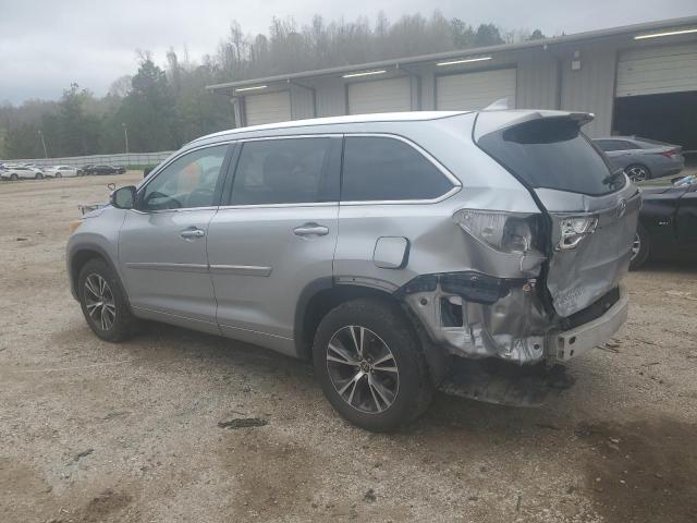 Image 2 of 2016 TOYOTA HIGHLANDER XLE 2016 with VIN 5TDKKRFH6GS501678