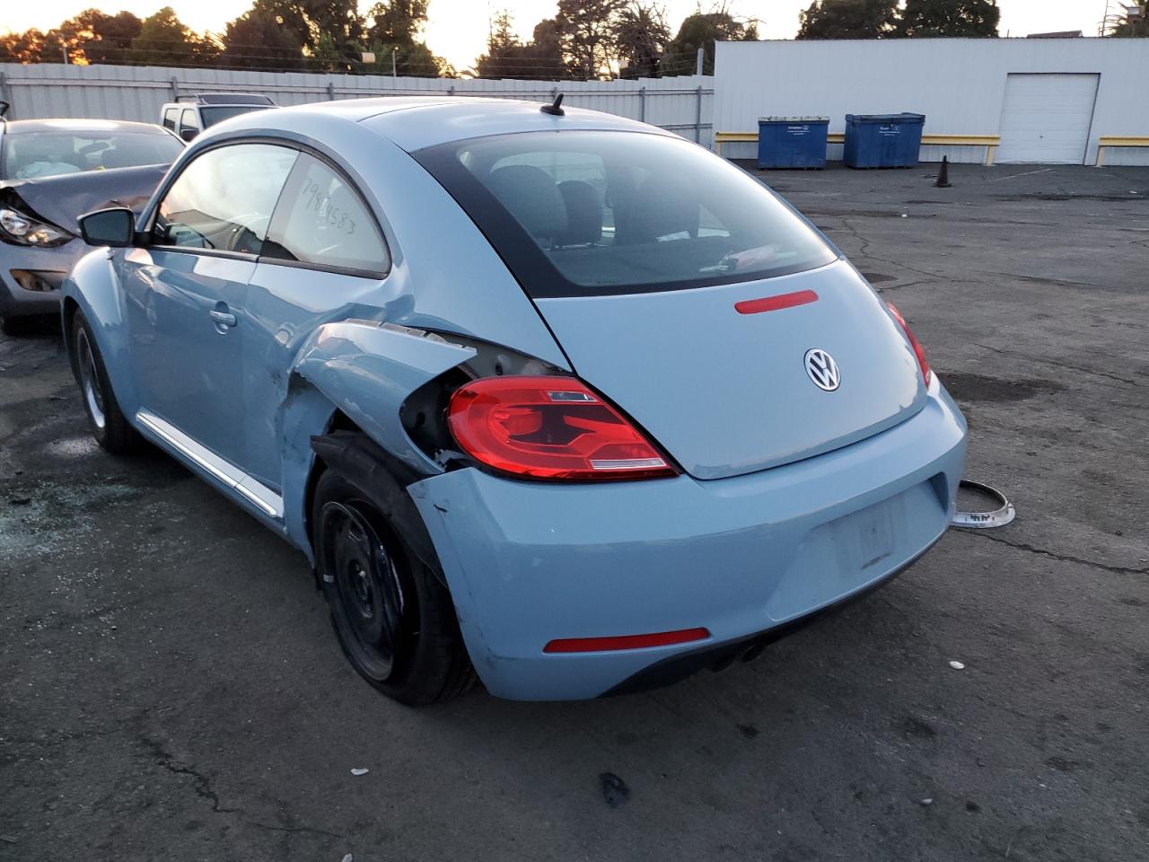 Image 2 of 2013 VOLKSWAGEN BEETLE  2013 with VIN 3VWHP7AT3DM634032
