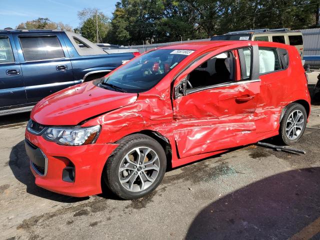 Image 1 of 2018 CHEVROLET SONIC LT 2018 with VIN 1G1JD6SB3J4116189