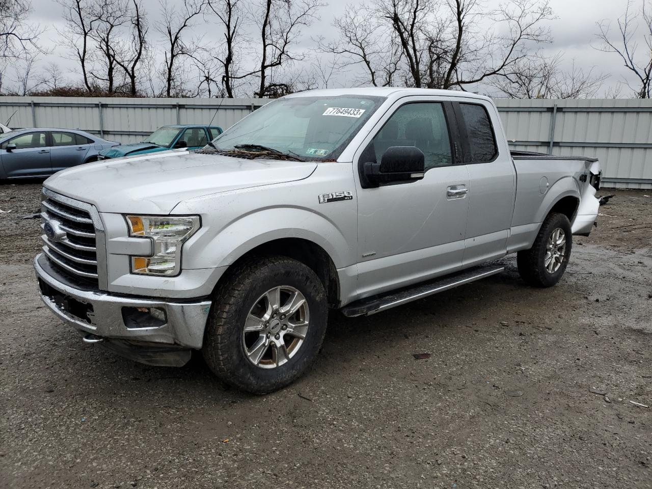 Image 1 of 2016 FORD F150 SUPER CAB 2016 with VIN 1FTEX1EP5GFD37588