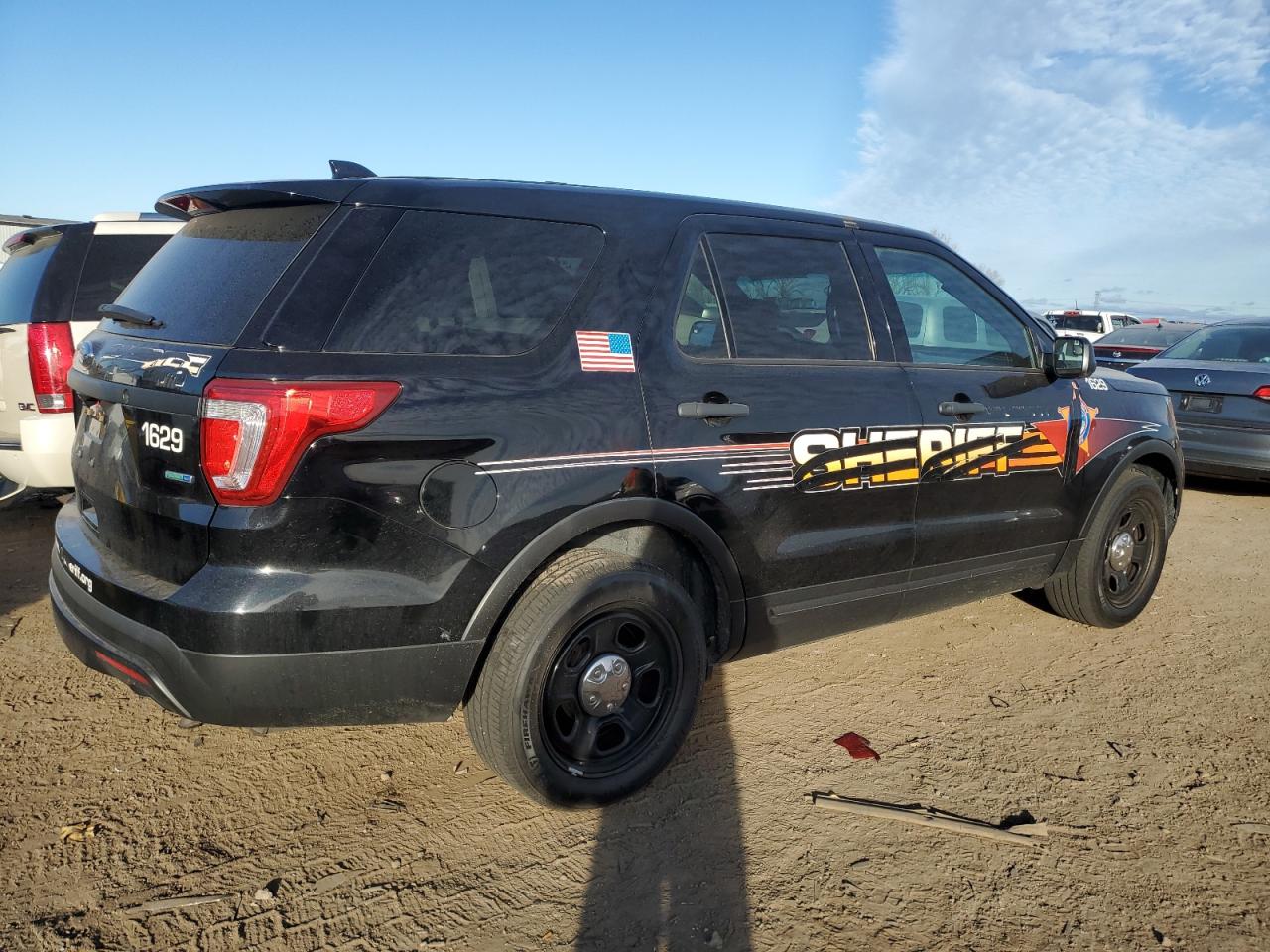 Image 3 of 2016 FORD EXPLORER POLICE INTERCEPTOR 2016 with VIN 1FM5K8AR9GGA77734