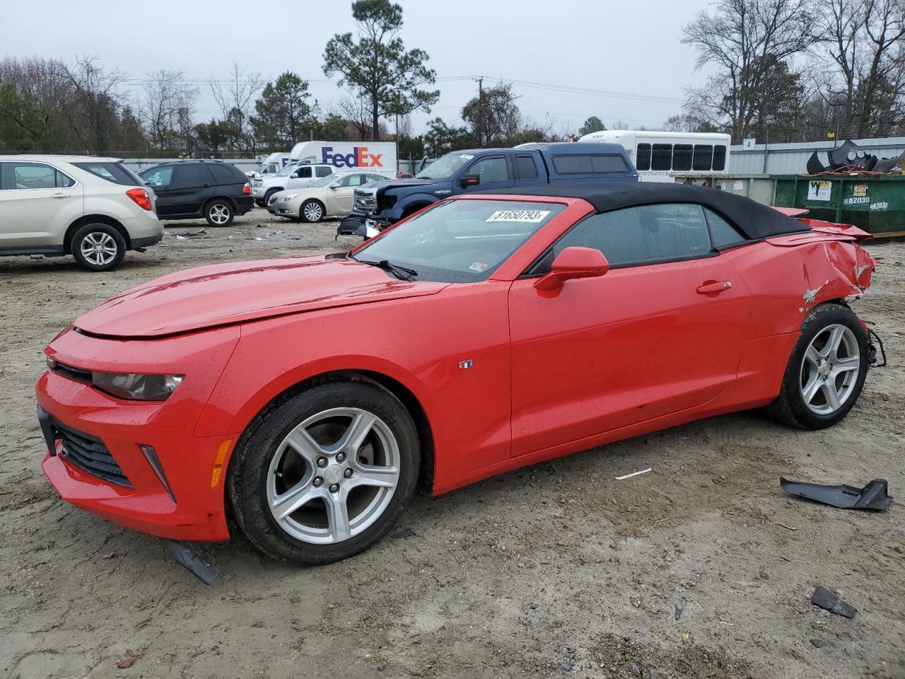 Изображение 1 2017 CHEVROLET CAMARO LT 2017 с VIN 1G1FB3DX2H0140777