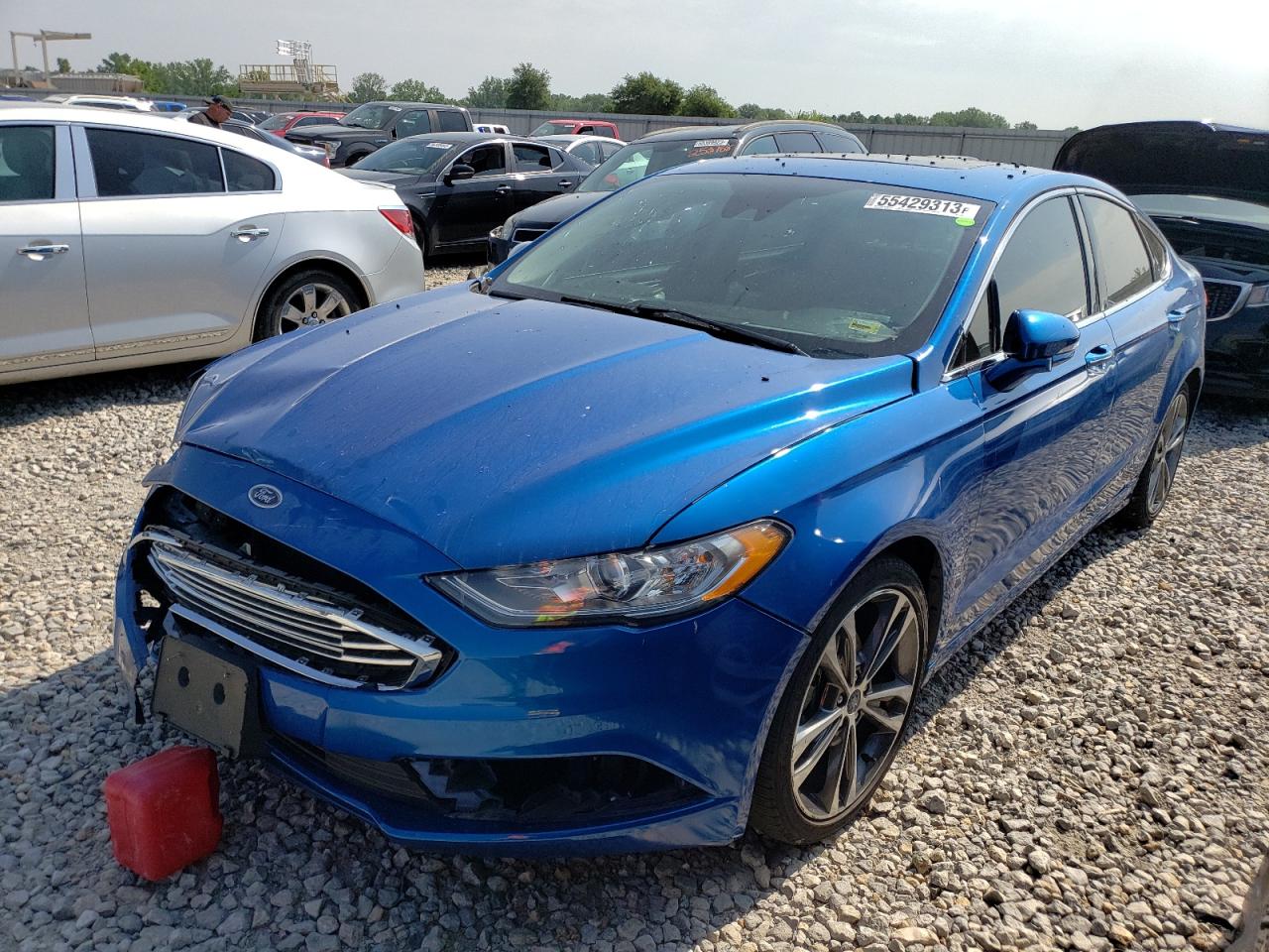 Изображение 1 2019 FORD FUSION TITANIUM 2019 с VIN 3FA6P0K97KR265699