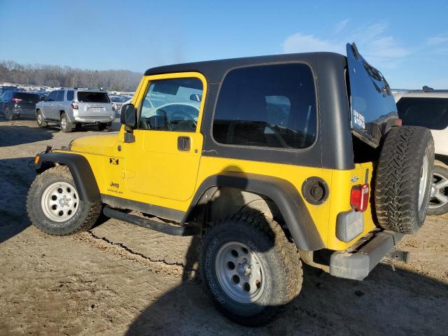 Image 2 of 2004 JEEP WRANGLER X 2004 with VIN 1J4FA39S74P733814