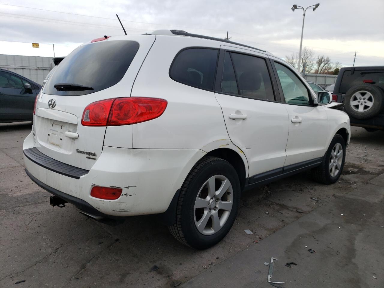 Изображение 3 2009 HYUNDAI SANTA FE SE 2009 с VIN 5NMSH73E49H294694