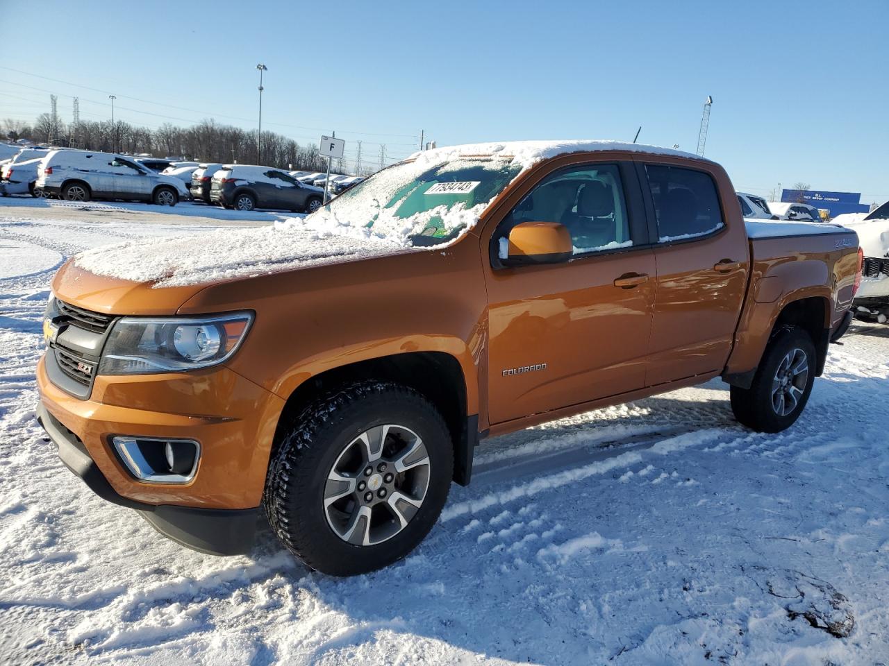 Изображение 1 2017 CHEVROLET COLORADO Z71 2017 с VIN 1GCGTDENXH1309496