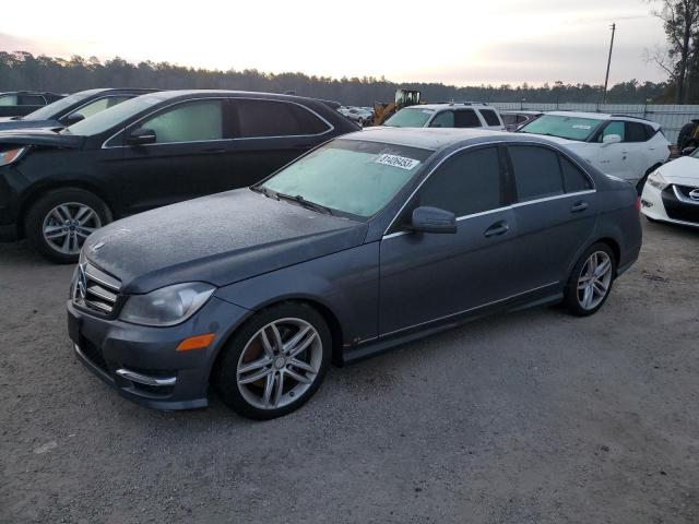 Image 1 of 2014 MERCEDES-BENZ C 300 4MATIC 2014 with VIN WDDGF8AB2EG202614