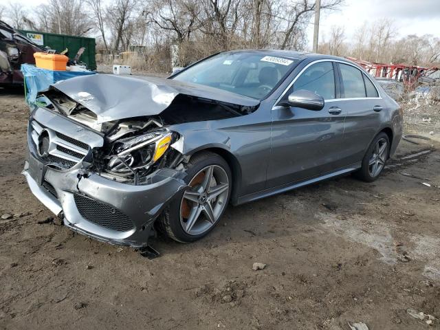 Image 1 of 2018 MERCEDES-BENZ C 300 4MATIC 2018 with VIN WDDWF4KB8JR401524