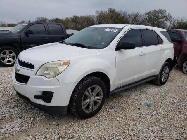 Image 1 of 2010 CHEVROLET EQUINOX LS 2010 with VIN 2CNALBEW2A6381603