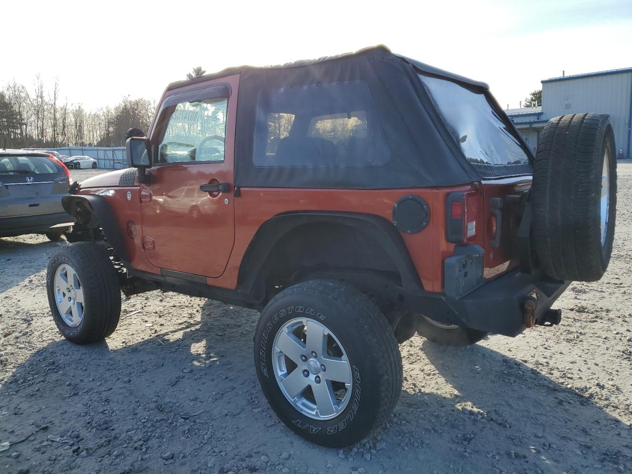 Image 2 of 2009 JEEP WRANGLER X 2009 with VIN 1J4FA24139L734594