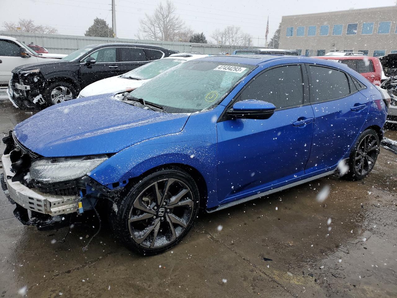 Image 1 of 2017 HONDA CIVIC SPORT TOURING 2017 with VIN SHHFK7H93HU217344