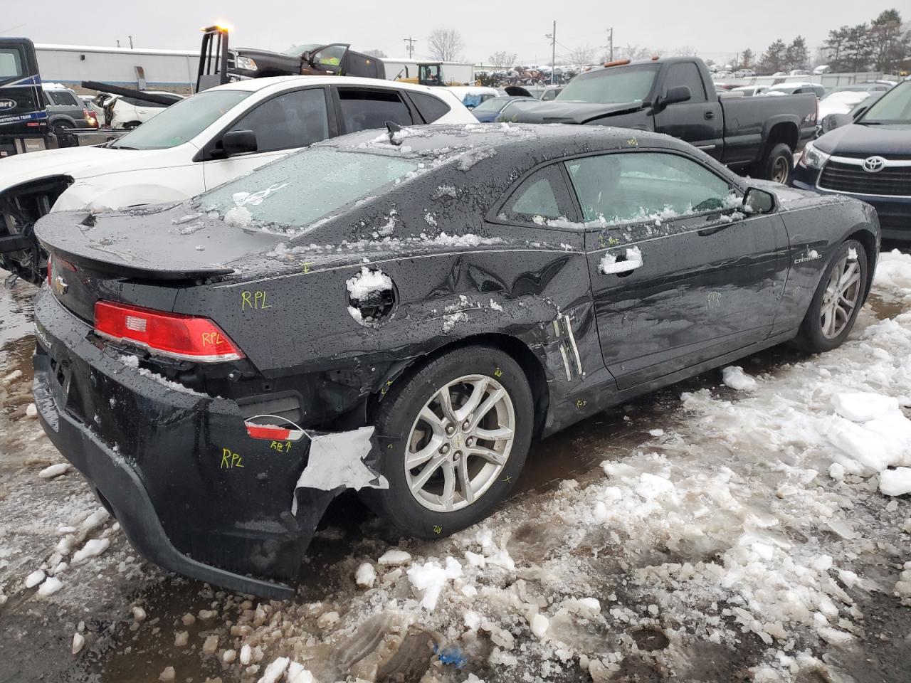 Изображение 3 2014 CHEVROLET CAMARO LS 2014 с VIN 2G1FA1E34E9313705