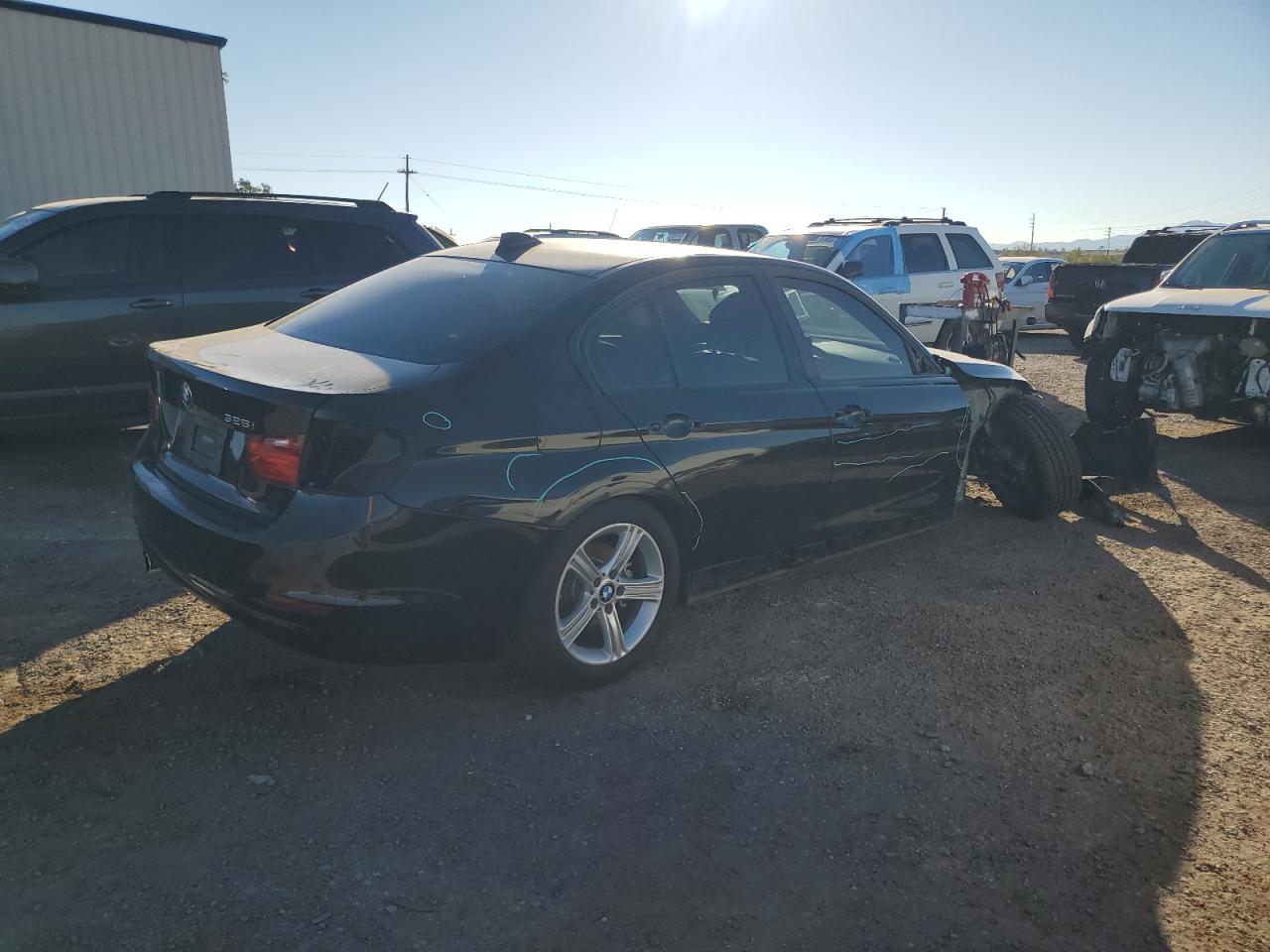 Image 3 of 2014 BMW 328 I 2014 with VIN WBA3A5G55ENP34150