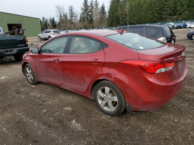 Image 2 of 2012 HYUNDAI ELANTRA GLS 2012 with VIN KMHDH4AE9CU371209