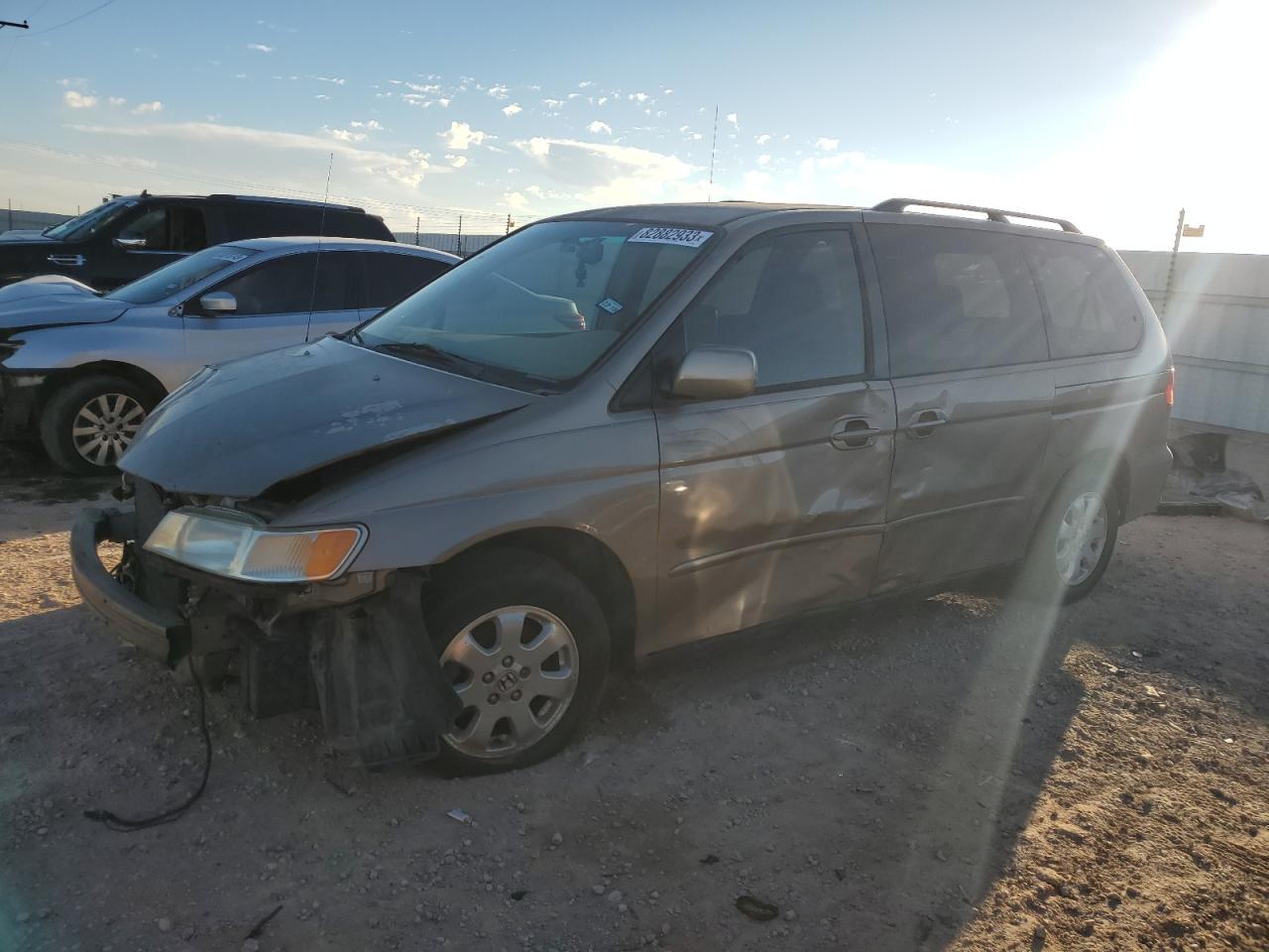 Image 1 of 2003 HONDA ODYSSEY EXL 2003 with VIN 5FNRL18033B091358