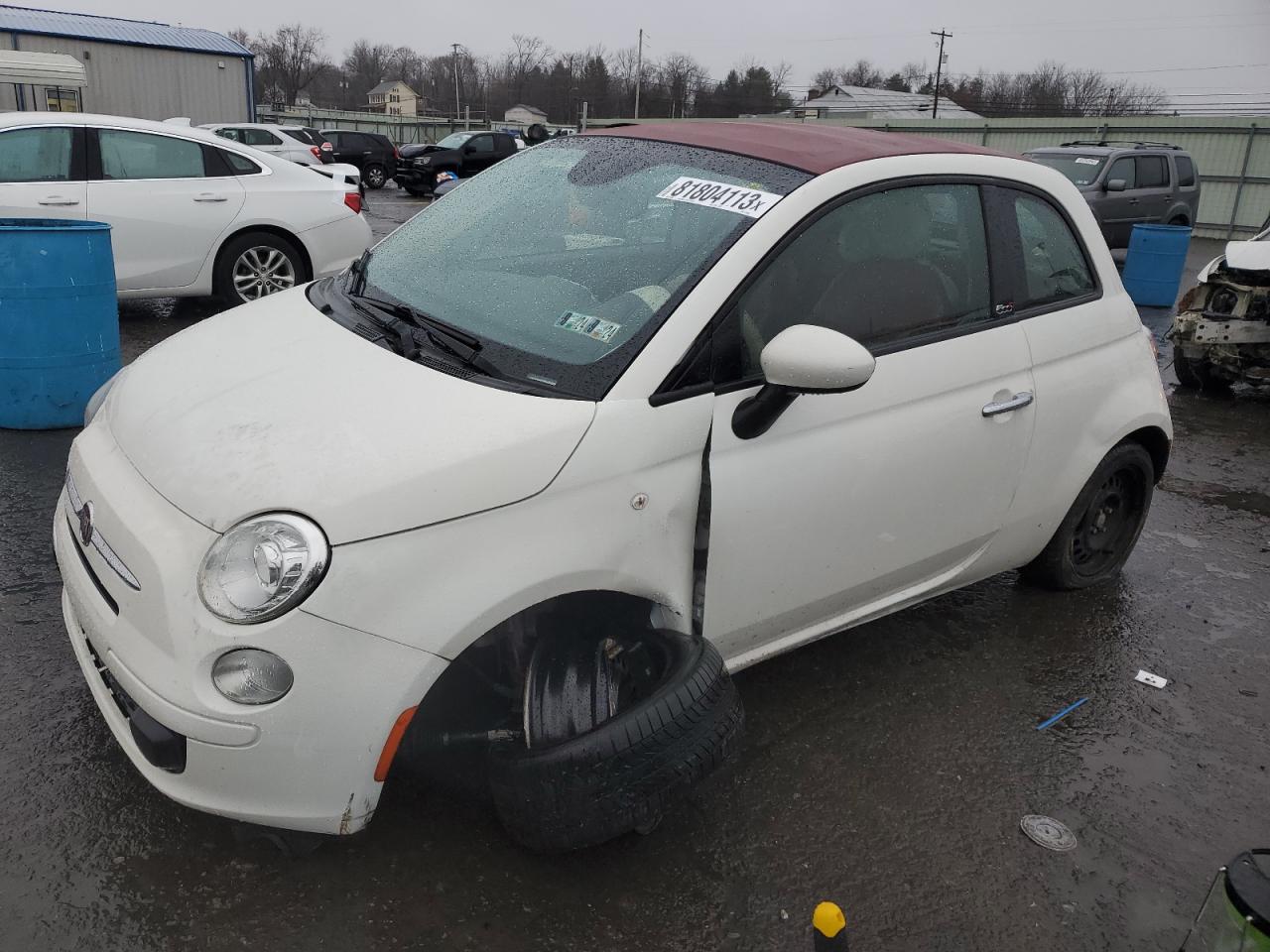 Image 1 of 2016 FIAT 500 POP 2016 with VIN 3C3CFFDR9GT174481