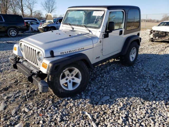 Image 1 of 2004 JEEP WRANGLER / TJ RUBICON 2004 with VIN 1J4FA69S84P787351