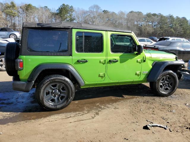 Image 3 of 2020 JEEP WRANGLER UNLIMITED SPORT 2020 with VIN 1C4HJXDG9LW147063
