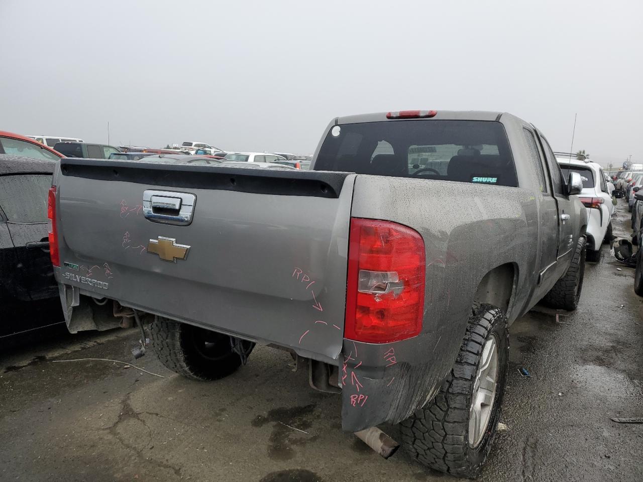 Изображение 3 2008 CHEVROLET SILVERADO K1500 2008 с VIN 1GCEK19058Z227667
