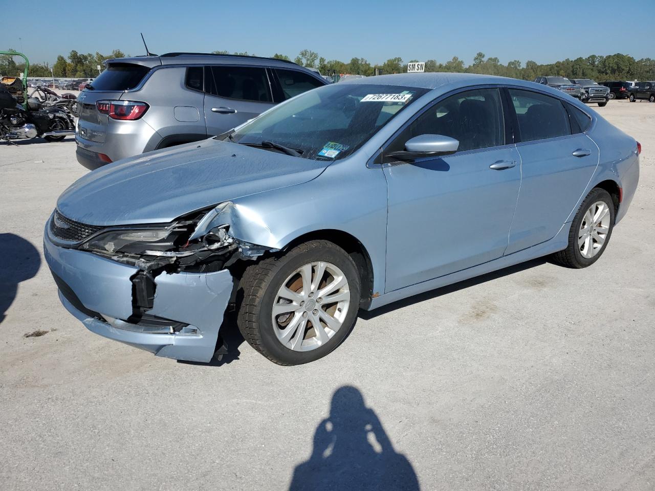 Image 1 of 2015 CHRYSLER 200 LIMITED 2015 with VIN 1C3CCCAB2FN644993