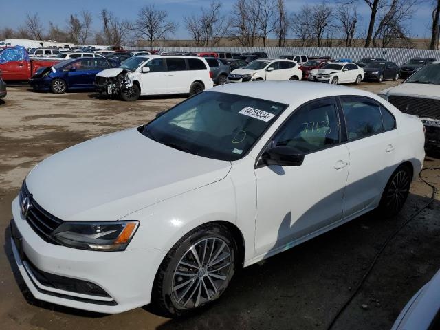 Image 1 of 2016 VOLKSWAGEN JETTA SPORT 2016 with VIN 3VWD17AJ9GM414722