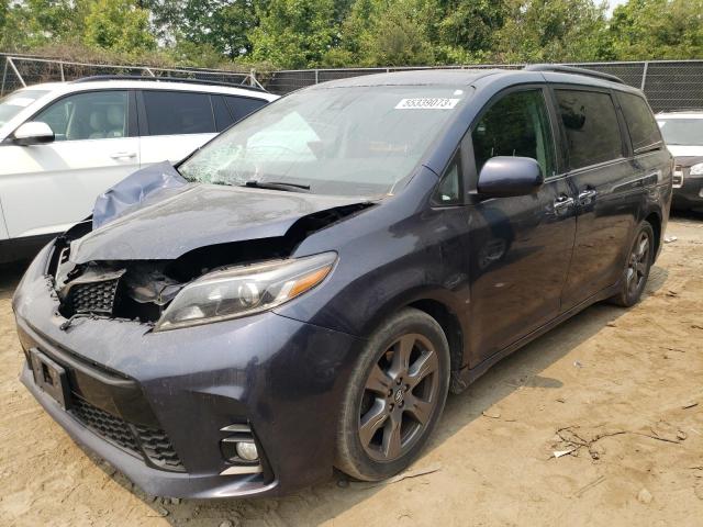 Изображение 1 2018 TOYOTA SIENNA SE 2018 с VIN 5TDXZ3DC1JS927078