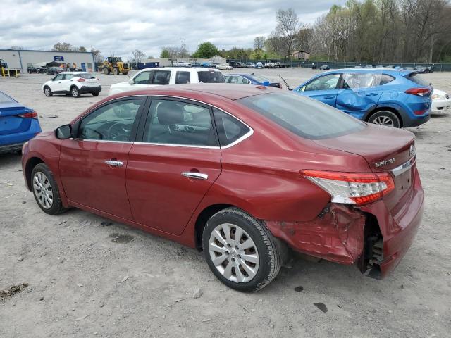 Image 2 of 2015 NISSAN SENTRA S 2015 with VIN 3N1AB7AP3FL674502