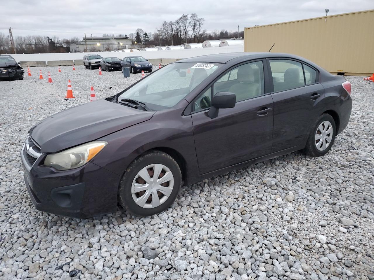 Image 1 of 2012 SUBARU IMPREZA  2012 with VIN JF1GJAA6XCH008560