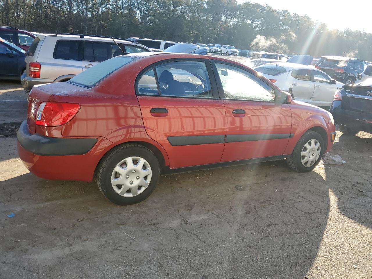 Image 3 of 2009 KIA RIO BASE 2009 with VIN KNADE223696508521
