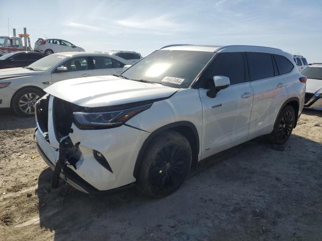 Obraz 1 z 2021 TOYOTA HIGHLANDER HYBRID PLATINUM 2021 z VIN 5TDEBRCH0MS017163