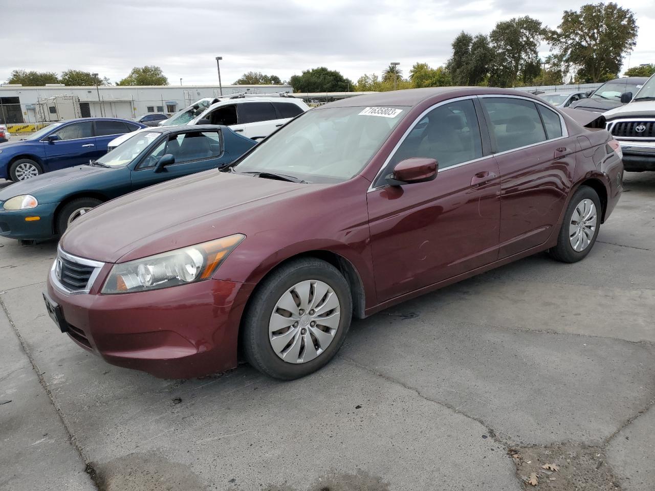 Image 1 of 2010 HONDA ACCORD LX 2010 with VIN 1HGCP2F33AA073656