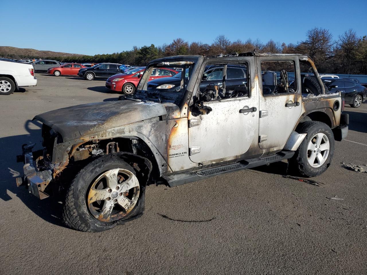 Obraz 1 z 2008 JEEP WRANGLER UNLIMITED SAHARA 2008 z VIN 1J8GA59128L552431