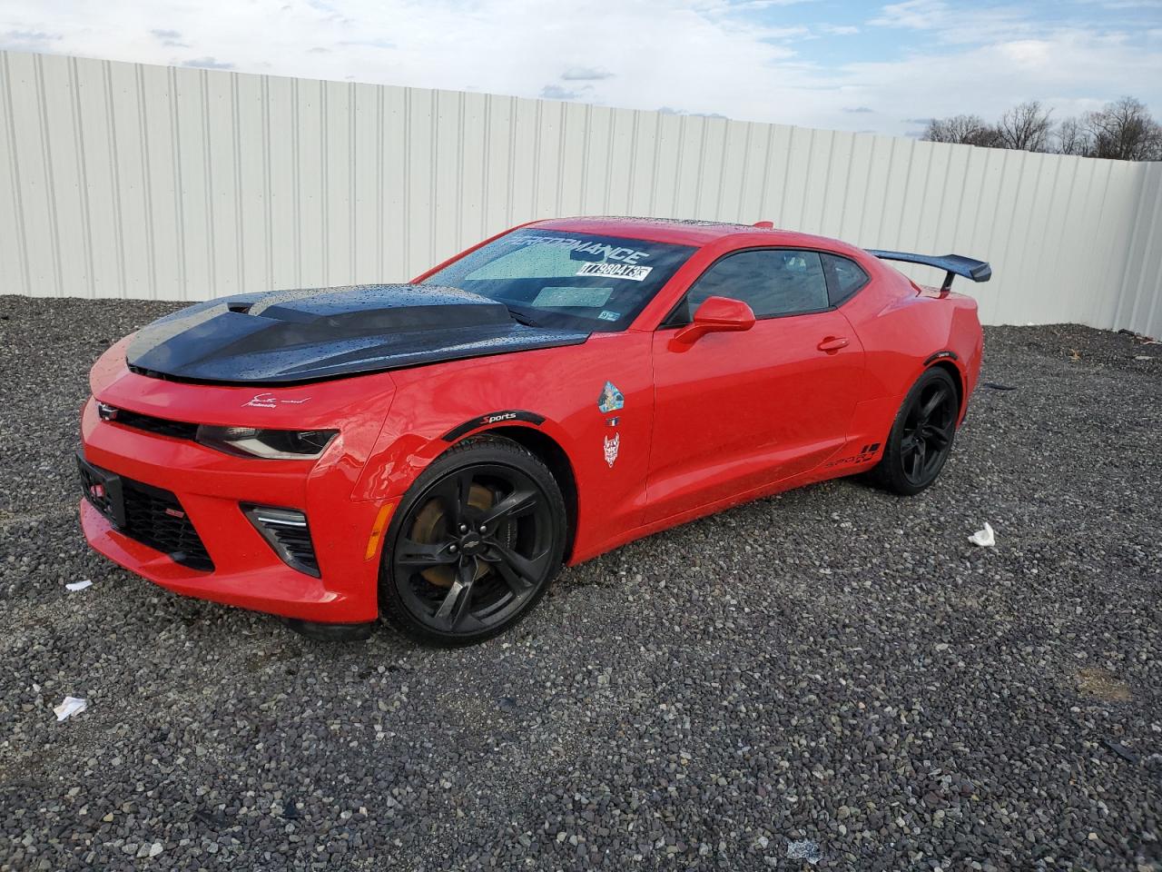 Изображение 1 2018 CHEVROLET CAMARO SS 2018 с VIN 1G1FG1R75J0126456