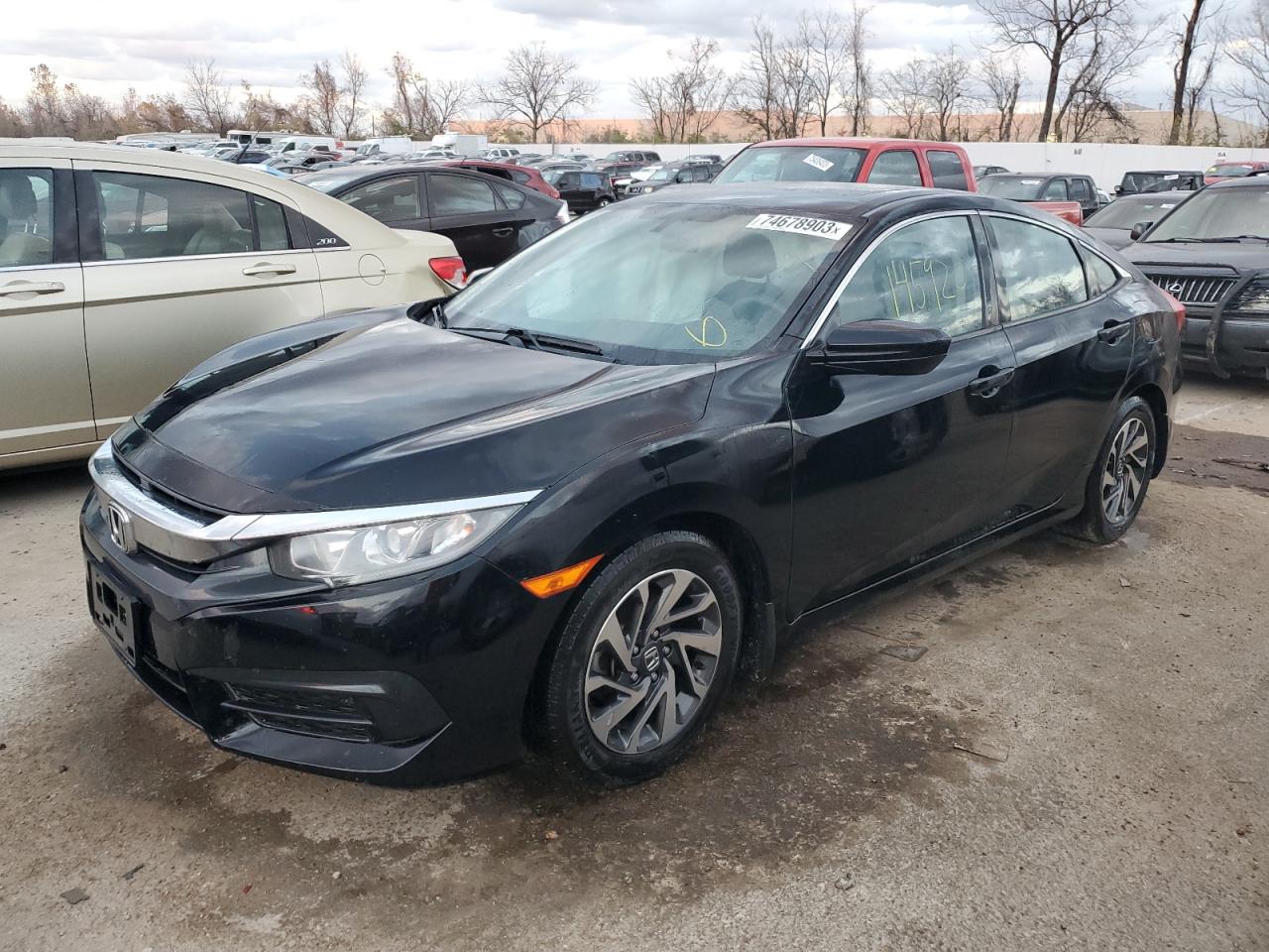 Obraz 1 z 2017 HONDA CIVIC EX 2017 z VIN 19XFC2F74HE075398