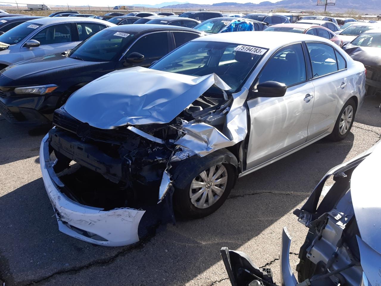 Изображение 1 2014 VOLKSWAGEN JETTA BASE 2014 с VIN 3VW2K7AJXEM219519