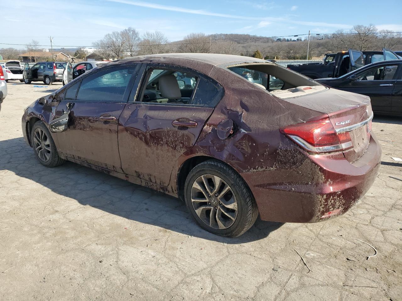 Obraz 2 z 2013 HONDA CIVIC EX 2013 z VIN 19XFB2F82DE226597