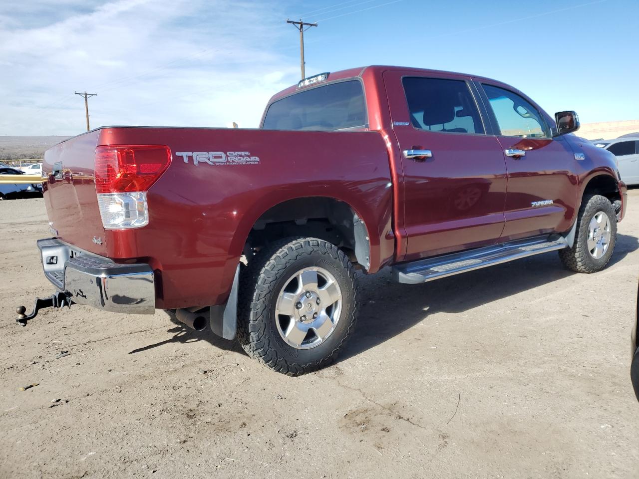 Image 3 of 2010 TOYOTA TUNDRA CREWMAX LIMITED 2010 with VIN 5TFHW5F16AX133823