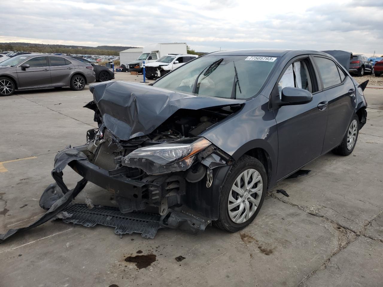 Изображение 1 2017 TOYOTA COROLLA L 2017 с VIN 5YFBURHE0HP701009