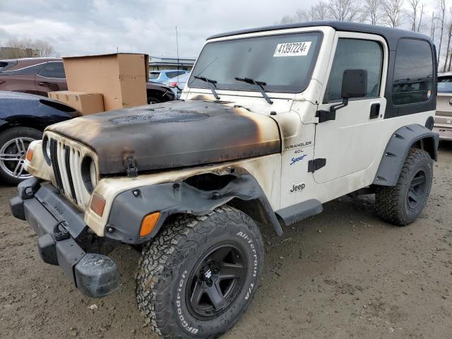 Image 1 of 1998 JEEP WRANGLER / TJ SPORT 1998 with VIN 1J4FY19S0WP797731