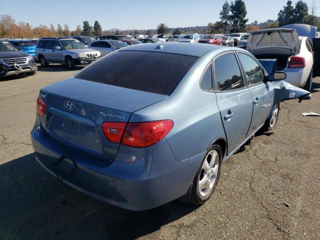 Image 3 of 2007 HYUNDAI ELANTRA GLS 2007 with VIN KMHDU46D07U163057