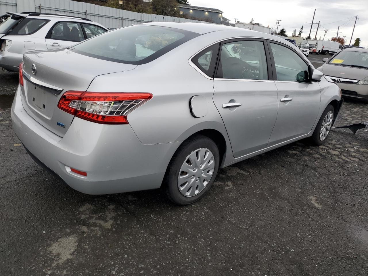 Image 3 of 2014 NISSAN SENTRA S 2014 with VIN 3N1AB7AP2EY253906