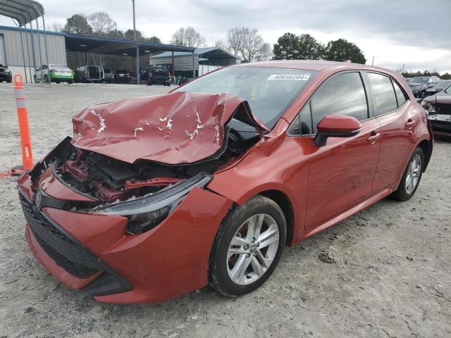 Image 1 of 2019 TOYOTA COROLLA SE 2019 with VIN JTNK4RBEXK3062531