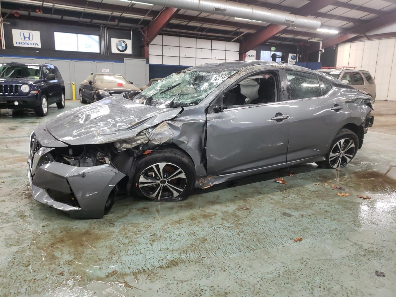 Image 1 of 2022 NISSAN SENTRA SV 2022 with VIN 3N1AB8CV3NY253396
