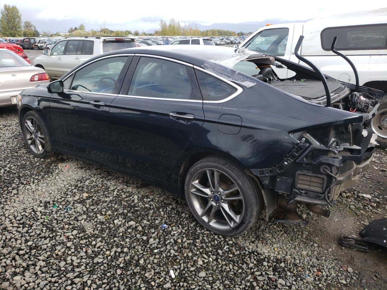 Image 2 of 2014 FORD FUSION TITANIUM 2014 with VIN 3FA6P0D97ER248080