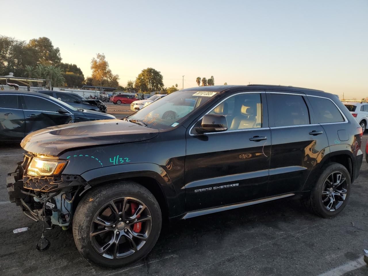 Obraz 1 z 2015 JEEP GRAND CHEROKEE SRT-8 2015 z VIN 1C4RJFDJXFC100088